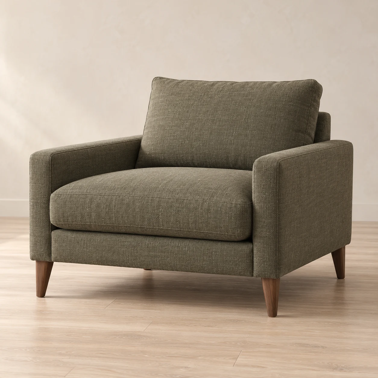 Deep-seat lounge chair